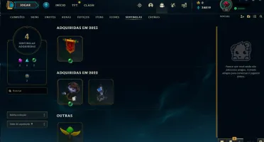 Conta Lol - Diamante 4, 63% De Wr(E-Mail Não Verificado)