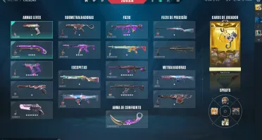 Conta Valorant Varias Skins