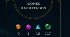 CONTA LOL, OURO 3, 195 SKINS, FALTAM 3 CHAMPS!