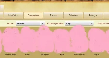 Conta League of Legends Platina 3 75 pdl/47 champs+12skins