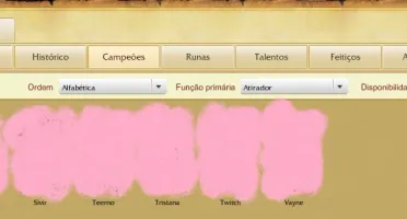 Conta League of Legends Platina 3 75 pdl/47 champs+12skins
