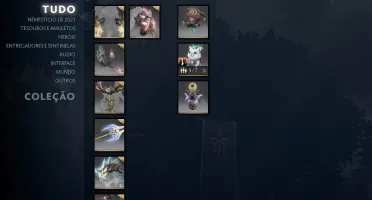 CONTA ANCIENT 3950 MMR + ITENS IMORTAIS /SETS leia descrição