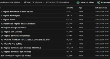 3.600 Páginas de Vendas Editáveis no Elementor