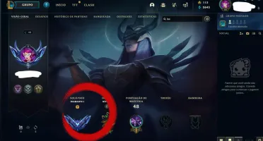 CONTA LOL DIAMANTE 1/KAYLE JUIZA , RAMMUS REI E TRISTANA+
