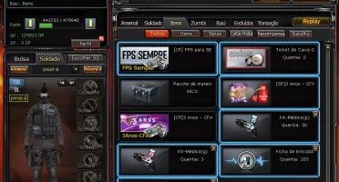Conta de CrossFire AL Baratinha e com armas Boas