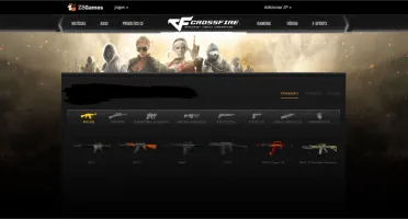 Conta de CrossFire AL Baratinha e com armas Boas