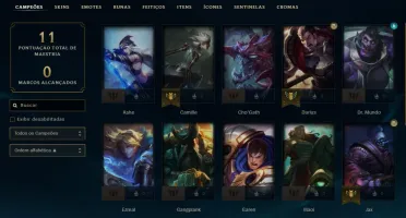 Conta League of Legends Bronze 2 MD10 9/10