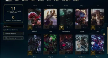 Conta League of Legends Bronze 2 MD10 9/10