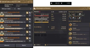 Conta Black Desert Online SA para grind e lifeskill