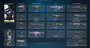 Conta de valorant 900 reais gastos