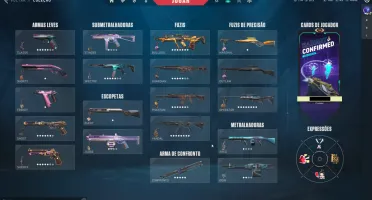 Conta Valorant R$1.379,50 em Skins + Conta LoL