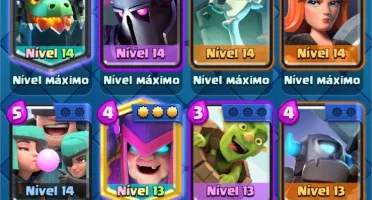 Clash Royale CV 14 TODOS CAMPEÕES