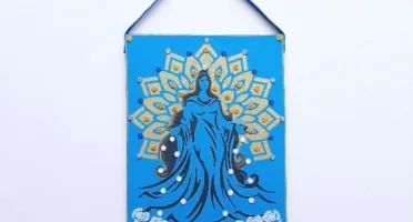 Quadro Mandala Iemanjá m