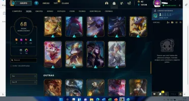 CONTA LEAGUE OF LEGENDS C/ BOM PREÇO