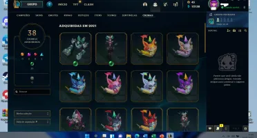 CONTA LEAGUE OF LEGENDS C/ BOM PREÇO