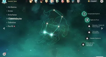 CONTA GENSHIN IMPACT ENDGAME AR56 12 PERSONAGENS 5*