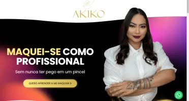 Site Curso de Maquiagem