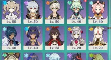 Tighnari + Nahida + Keqing + Diluc + 3 Armas E Bis