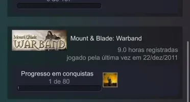 Conta Steam com 9 anos de serviço