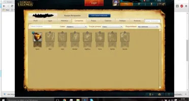 Vendo Conta LOL, PLAT 03/241 SKINS/122 champs/18 pgs d runas