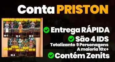 VENDO CONTAS PRISTON TALE - VARIAS