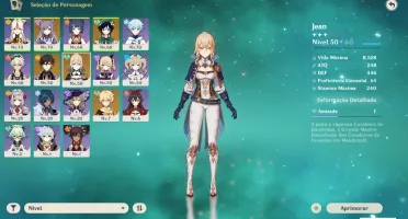 GENSHIN IMPACT AR 41 / NA - KEQING, VENTI, ZHONGLI, JEAN