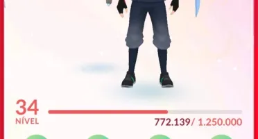CONTA DE POKÉMON GO LEVEL 34