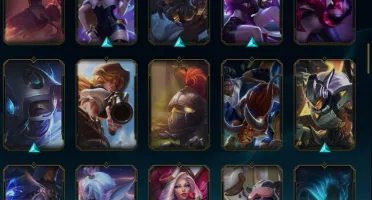 conta lol (lvl 124, 88 skins, 47 emotes, 155 icons)