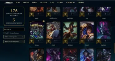 Conta bronze 1 com 61 Champs e 20 Skins