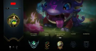 Conta platina 4 smurf + skins + croma + emote