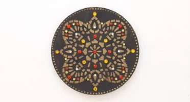 Mandala Indiana Preta