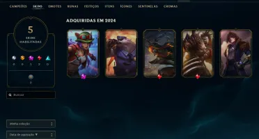 Conta Platina 2 Lol