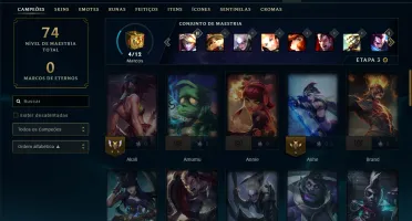 Conta Platina 2 Lol