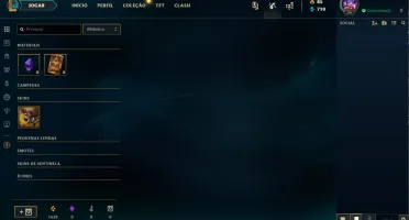 Conta lvl 39 Ouro I