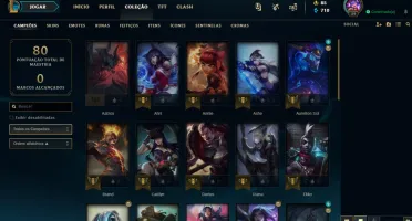 Conta lvl 39 Ouro I