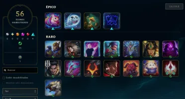 [Entrega Automática] Conta Lol Ouro, 46 Skins, 12K Ea,Honra4