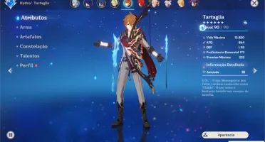 Genshin Impact (Asia - AR 54) Ganyu + Amos' Bow & 7 T5