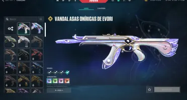 conta valorant full acesso com skins