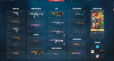 conta valorant full acesso com skins