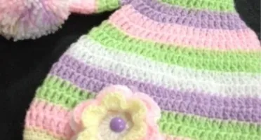 Toucas para Bebês em Tricô e Crochê