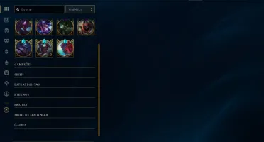 Conta Lol todos Champs, LVL 365, +150 skins, 5 anos de conta