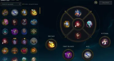 Conta Lol todos Champs, LVL 365, +150 skins, 5 anos de conta