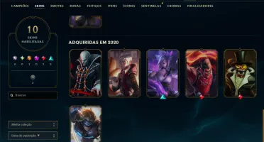Conta Lol 100% Segura Full Acesso| 9 Skins | Lvl 54 | Unrank