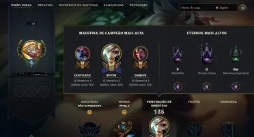 Conta Lol 100% Segura Full Acesso| 9 Skins | Lvl 54 | Unrank