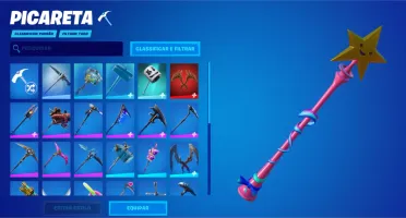 Conta Fortnite com bastante skins