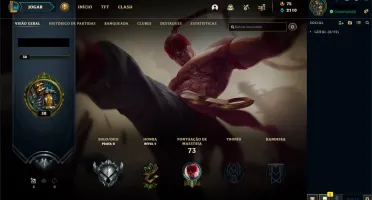 Contas LOL Prata Pronta entrega