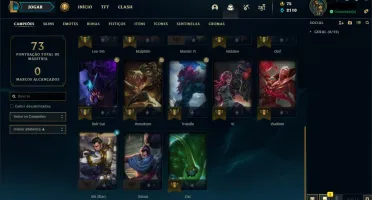 Contas LOL Prata Pronta entrega