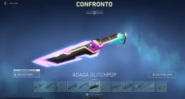 Vendo conta no valorant, com várias skins.