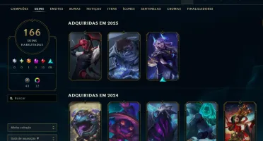 3 Contas Valorant + 3 Contas Lol