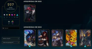 3 Contas Valorant + 3 Contas Lol